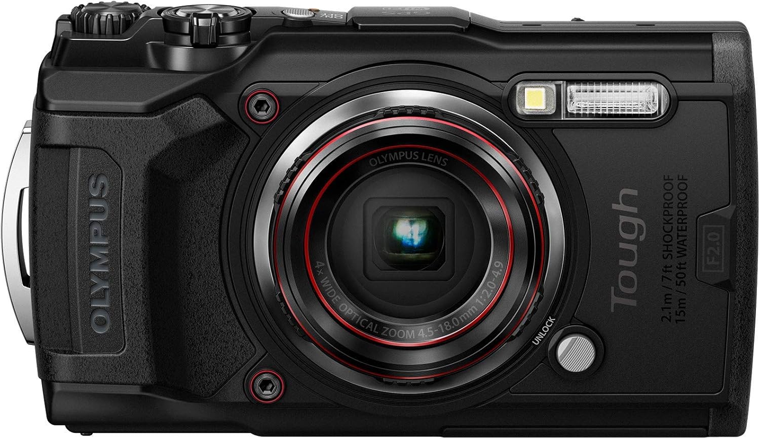 OLYMPUS Digital Camera TOUGH TG-6 Black 12 million pixel CMOS F2.0