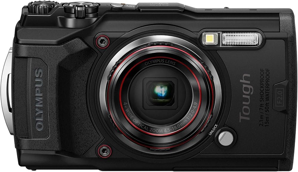 Amazon | OLYMPUS デジタルカメラ Tough TG-6 ブラック 1200万画素CMOS