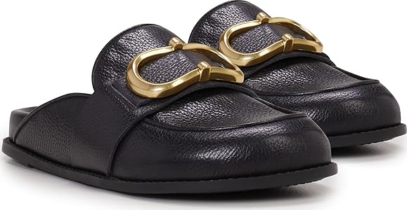 Amazon.com | Vince Camuto Women's Junnie Slip-On Buckle Mule