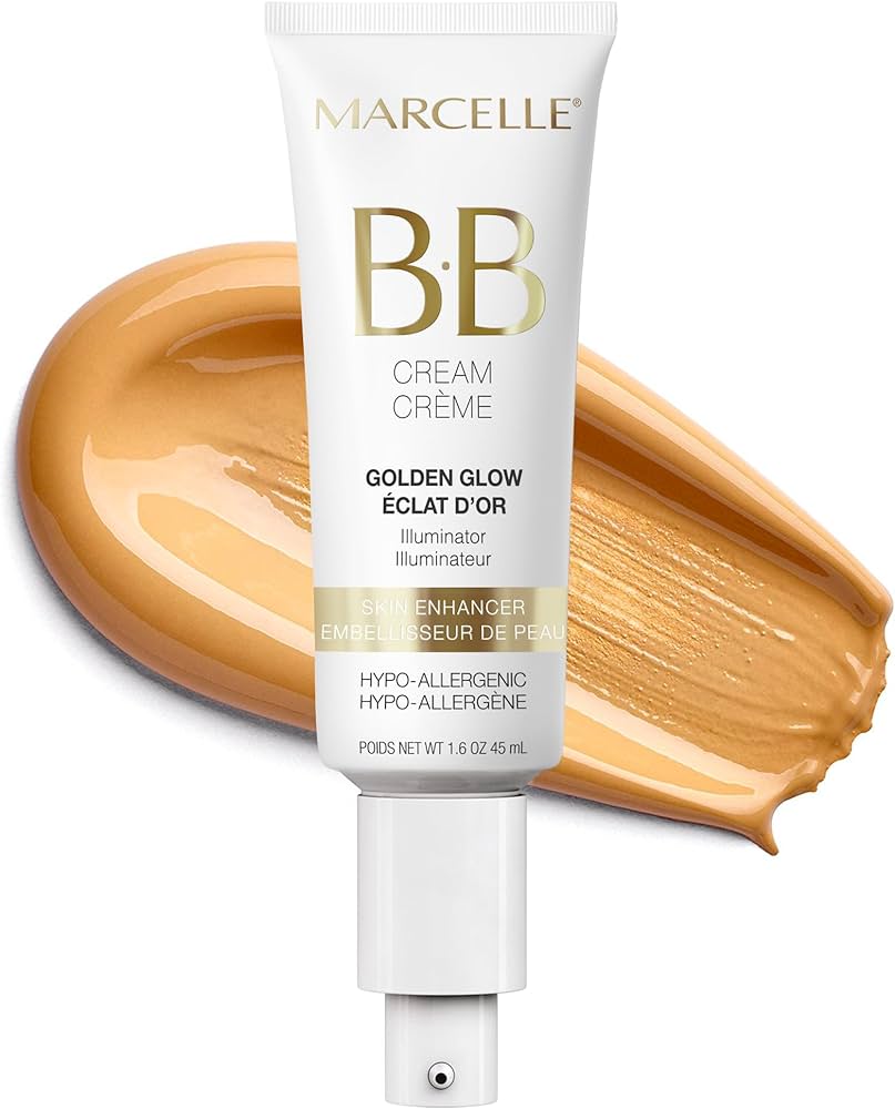 Amazon.com: Marcelle BB Cream Golden Glow, Universal Shade, Tinted
