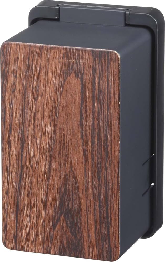 Amazon.co.jp: 山崎実業(Yamazaki) コンセントガード ブラック 約W7×D6