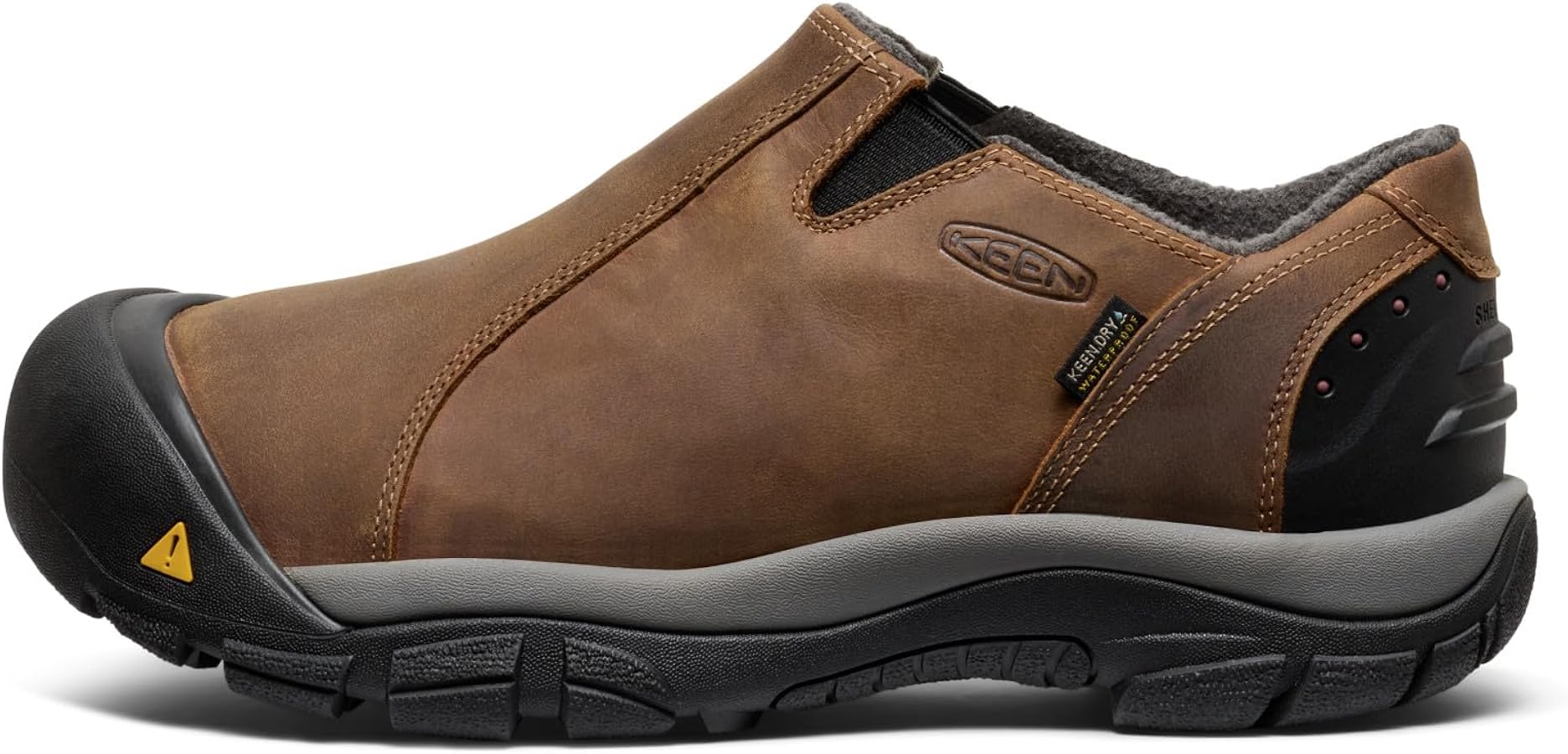 Amazon | キーン BRIXEN LOW メンズ SLATE BLACK/MADDER BROWN 1002269