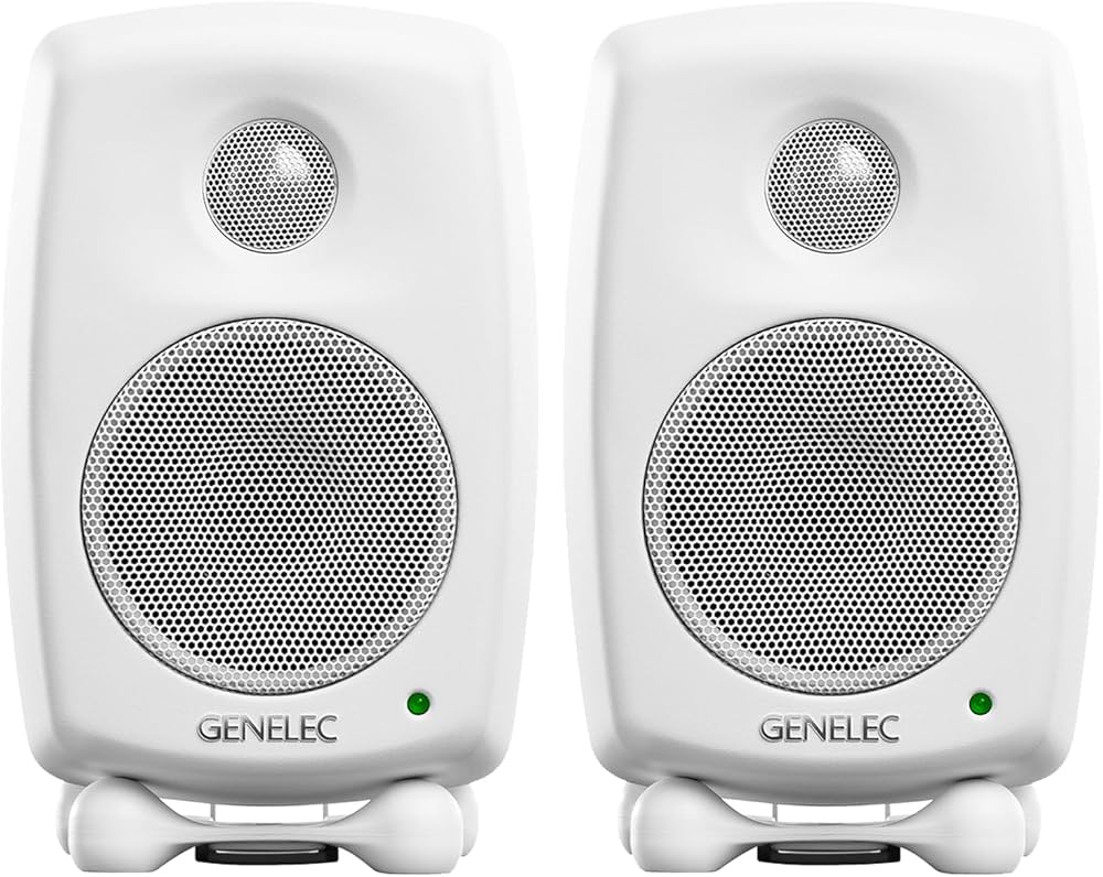 Amazon | GENELEC 8010AW リファレンス・モニタースピーカー white