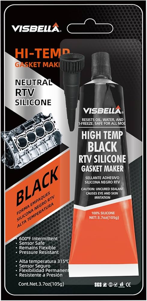 Amazon.co.jp: Visbella 105g 液体ガスケット 耐熱 耐油 シリコン系