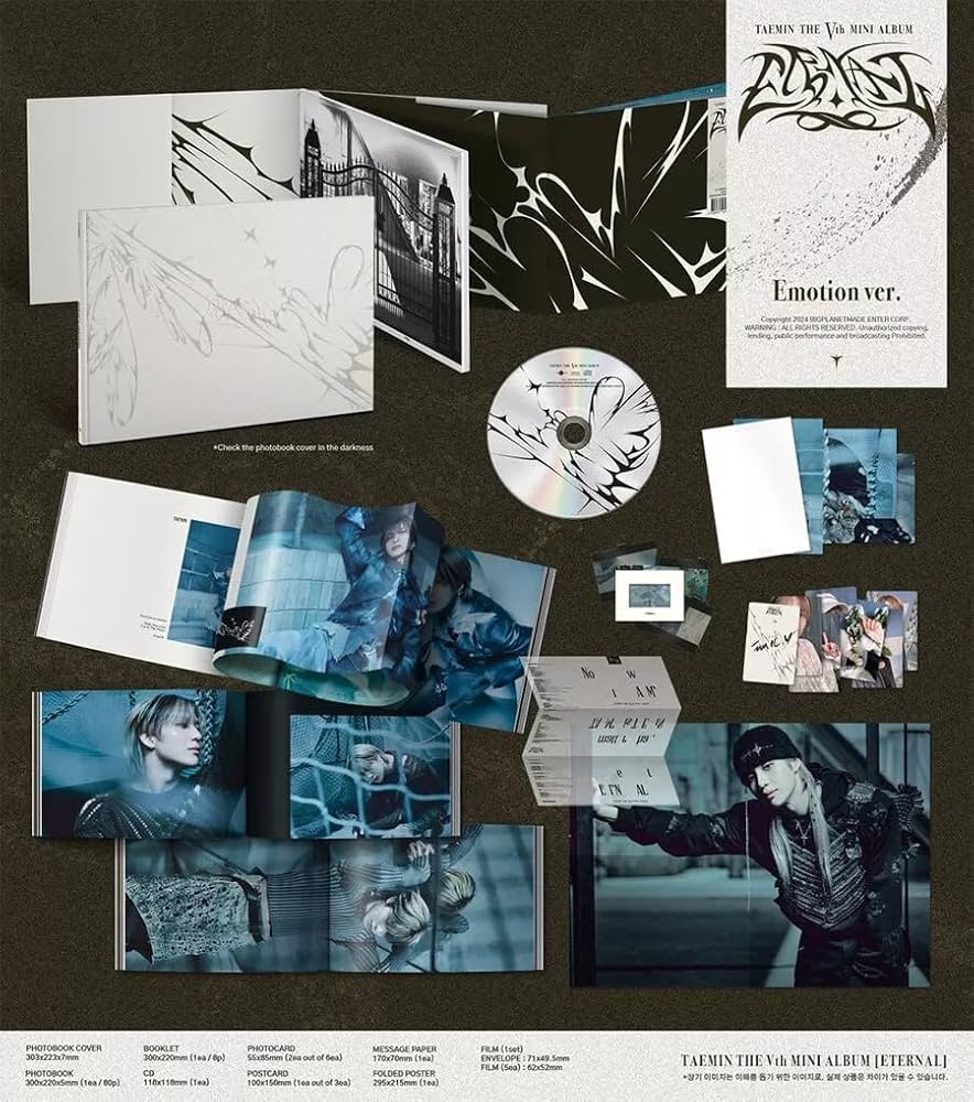 Amazon.co.jp: SHINEE テミン ETERNAL 5thミニアルバム (MOTION Ver.+