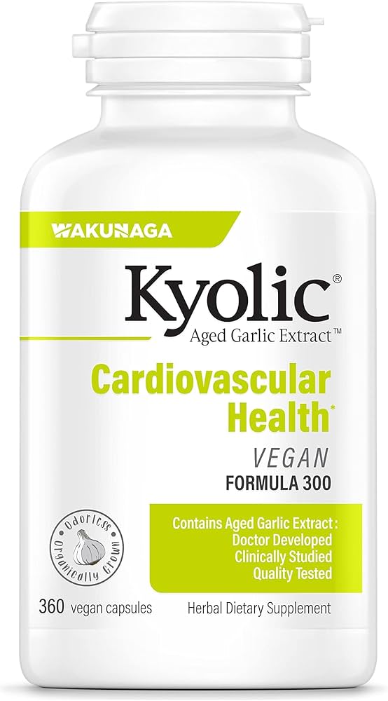 Amazon.com: Kyolic Aged Garlic Extract Formula 300, Cardiovascular