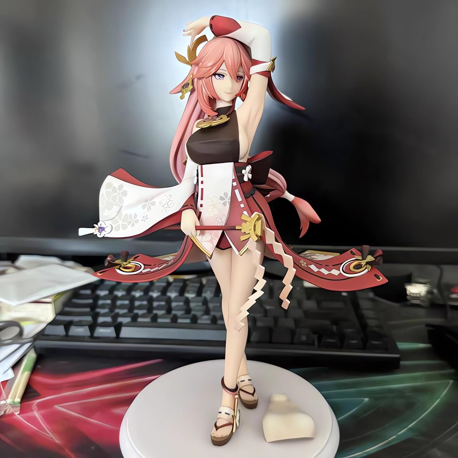 Amazon.co.jp: miHoYo 原神 フィギュア 八重神子 1/6スケール PVC&ABS