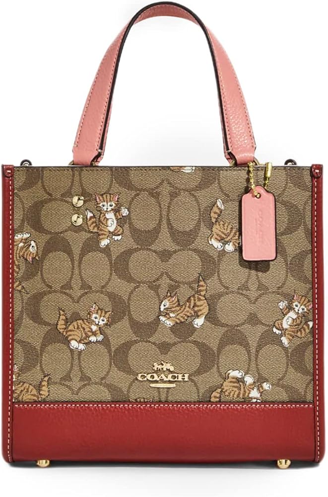 Amazon | COACH (コーチ) シグネチャー ジャカード デンプシー トート