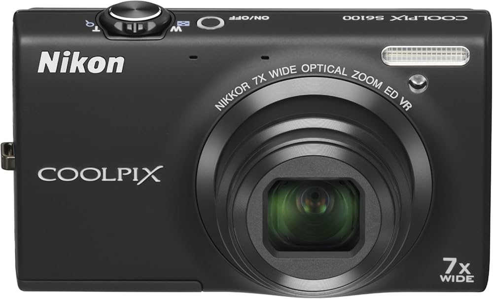 Amazon.co.jp: Nikon Digital Camera COOLPIX S6100 Noble Black