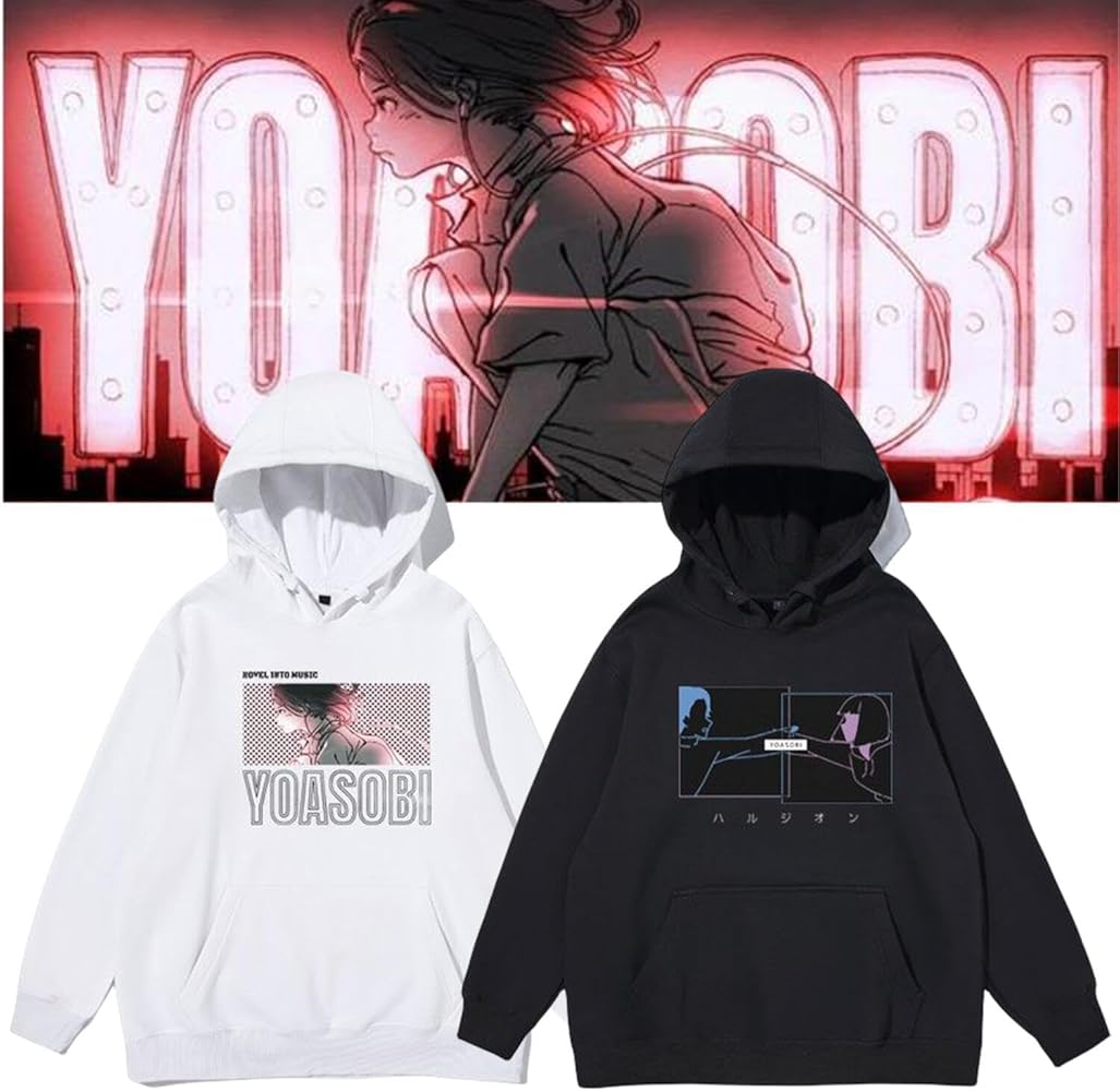 Amazon.co.jp: [XZE] ヨアソビYOASOBI パーカー 長袖 Ayase アルバム