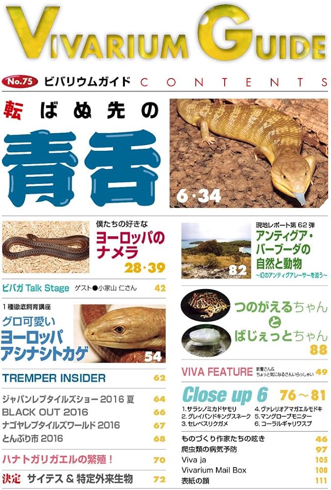 ビバリウムガイド(75) 2016年12月号 |本 | 通販 | Amazon