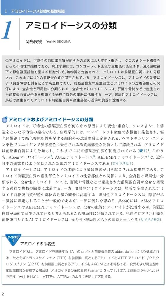 アミロイドーシス診療ガイドライン2025 | 日本アミロイドーシス学会