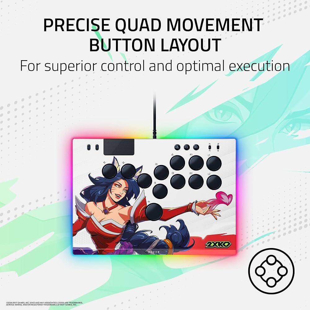 Amazon.com: Razer Kitsune All-Button Arcade Controller: For PS5