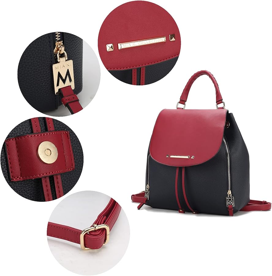 Amazon.com: MKF Collection Backpack for Women Vegan Leather