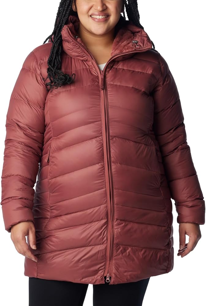 Amazon.com: Columbia Women's Autumn Park Down Mid Jacket, Beetroot