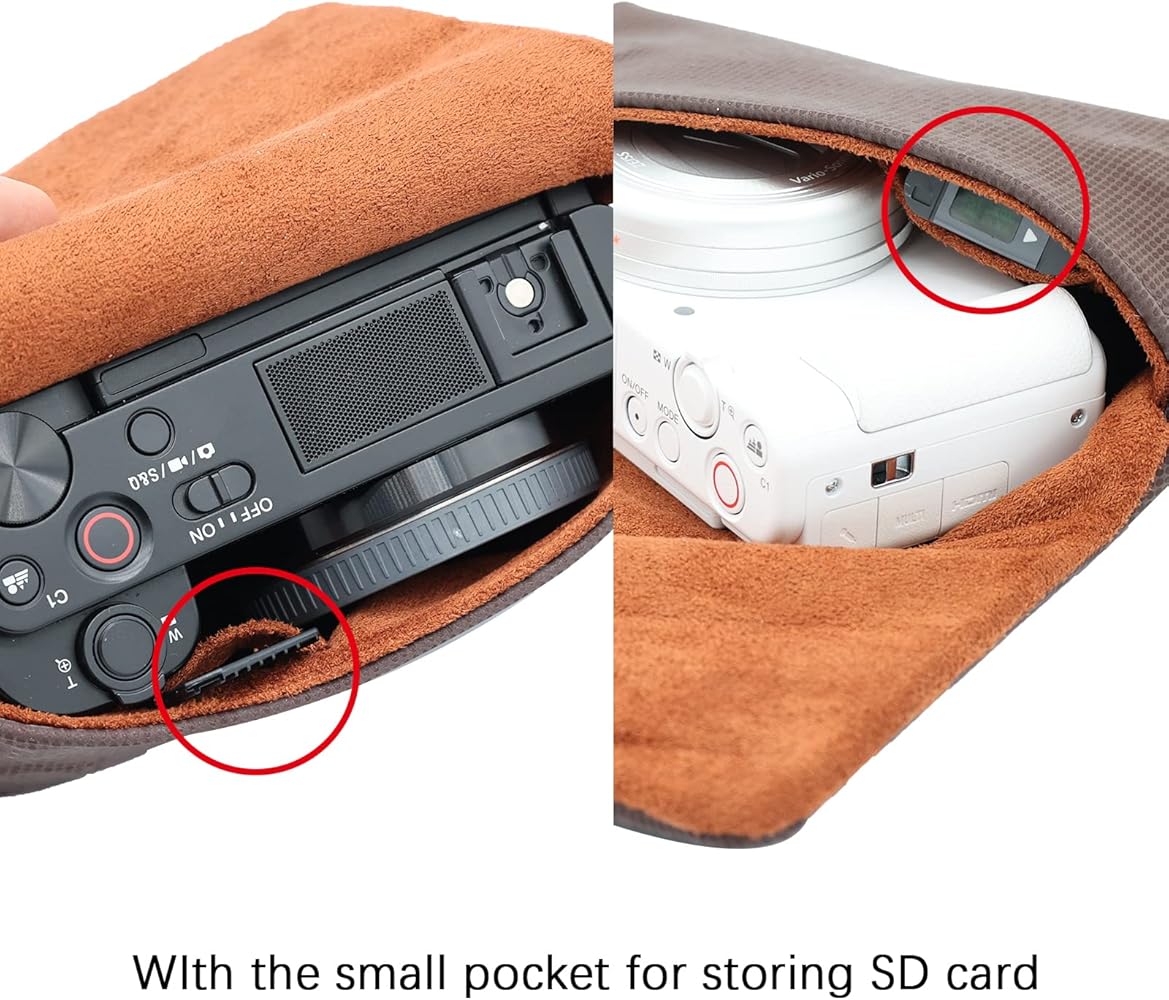 Amazon.com : kinokoo Camera Storage Bag Compatible for SONY ZV1