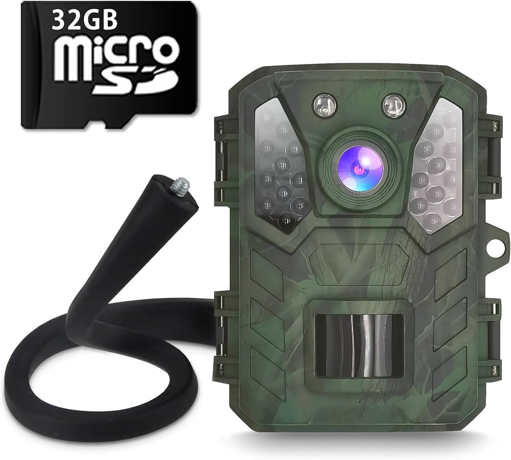 Amazon.co.jp: SecuSTATION 小型 トレイルカメラ うねうねくん黒 付属