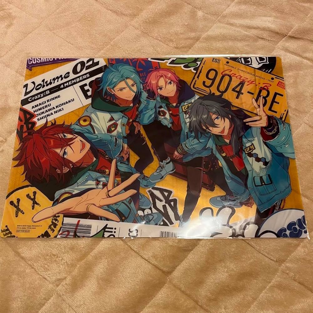 Amazon.co.jp: あんスタ TRIP CrazyB アルバム A3 クリアポスター HNBP