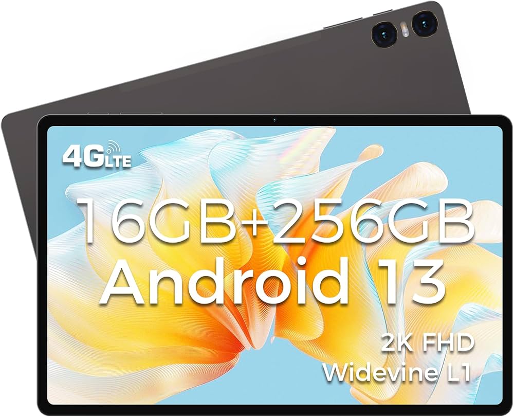 TECLAST T40 Air Gaming Tablet 10.4 Inch, 16GB RAM+256GB ROM(2TB TF