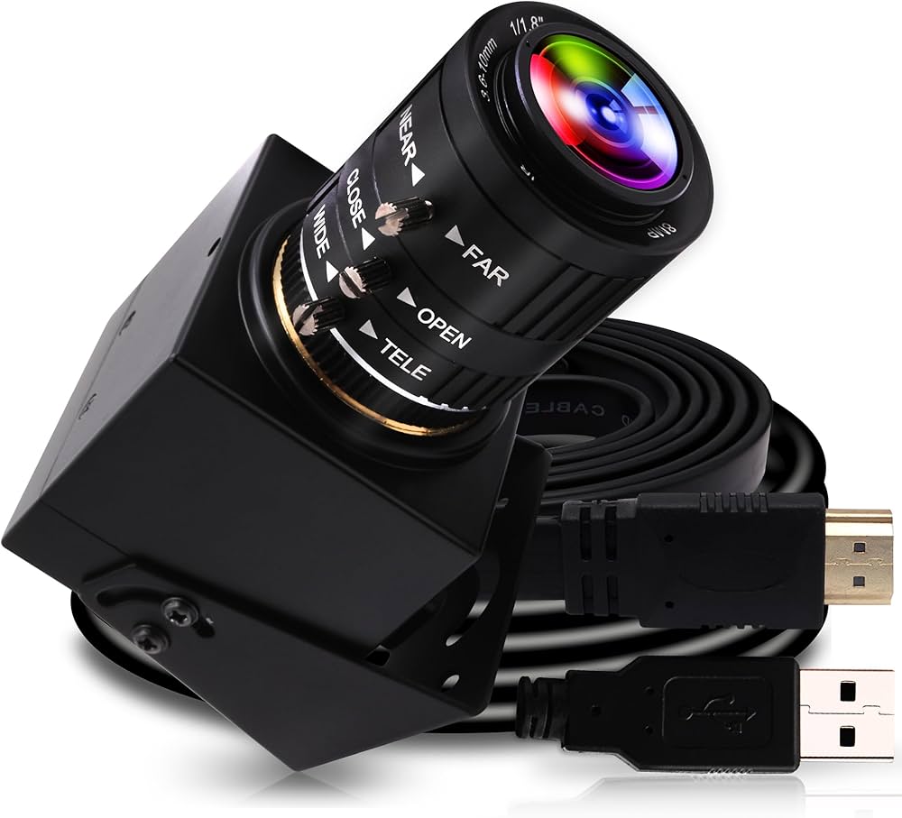 Amazon.com: ELP 4K USB HDMI Camera Manual Zoom Webcam Variable
