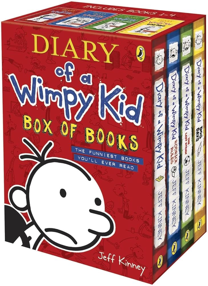 Diary of a Wimpy Kid Box of Books: Jeff Kinney: 9780141341415