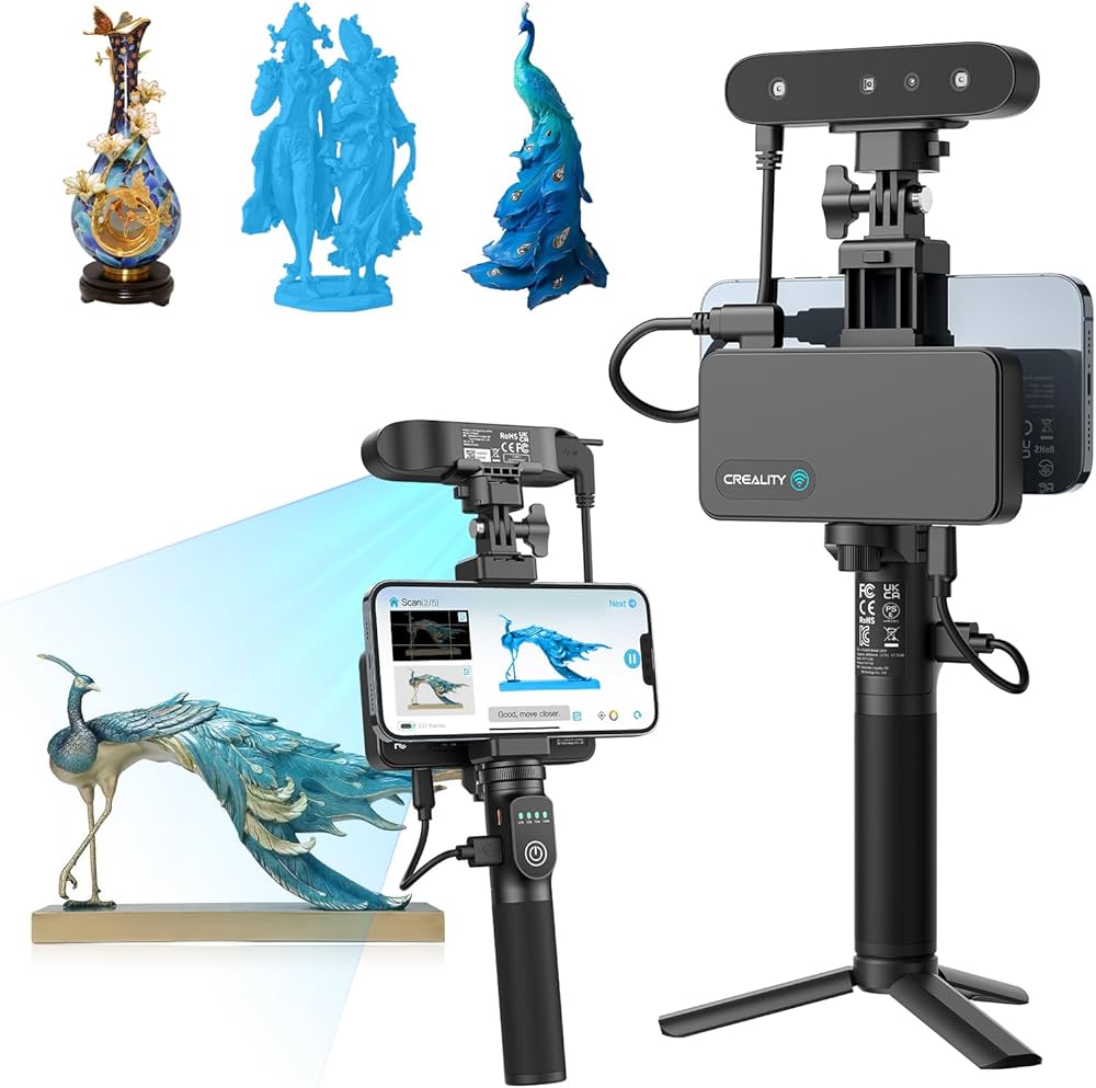 Amazon.co.jp: Creality 3Dスキャナー CR-Scan Ferret Pro 3Dプリント