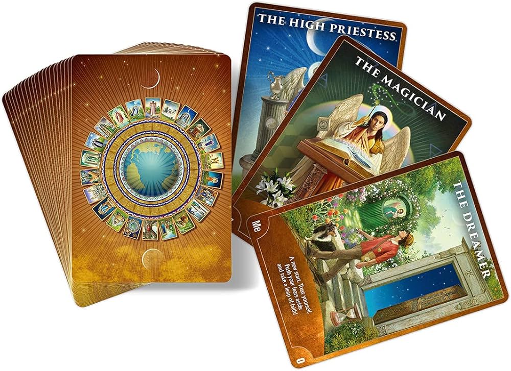 エンジェルウィズダムタロット(日本語説明書付) ([バラエティ