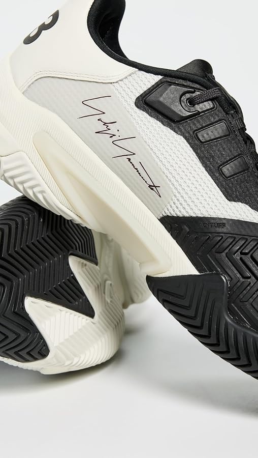 Amazon.com | Y-3 Men's Barricade 13 Tennis Shoes, Orbit Grey/Black