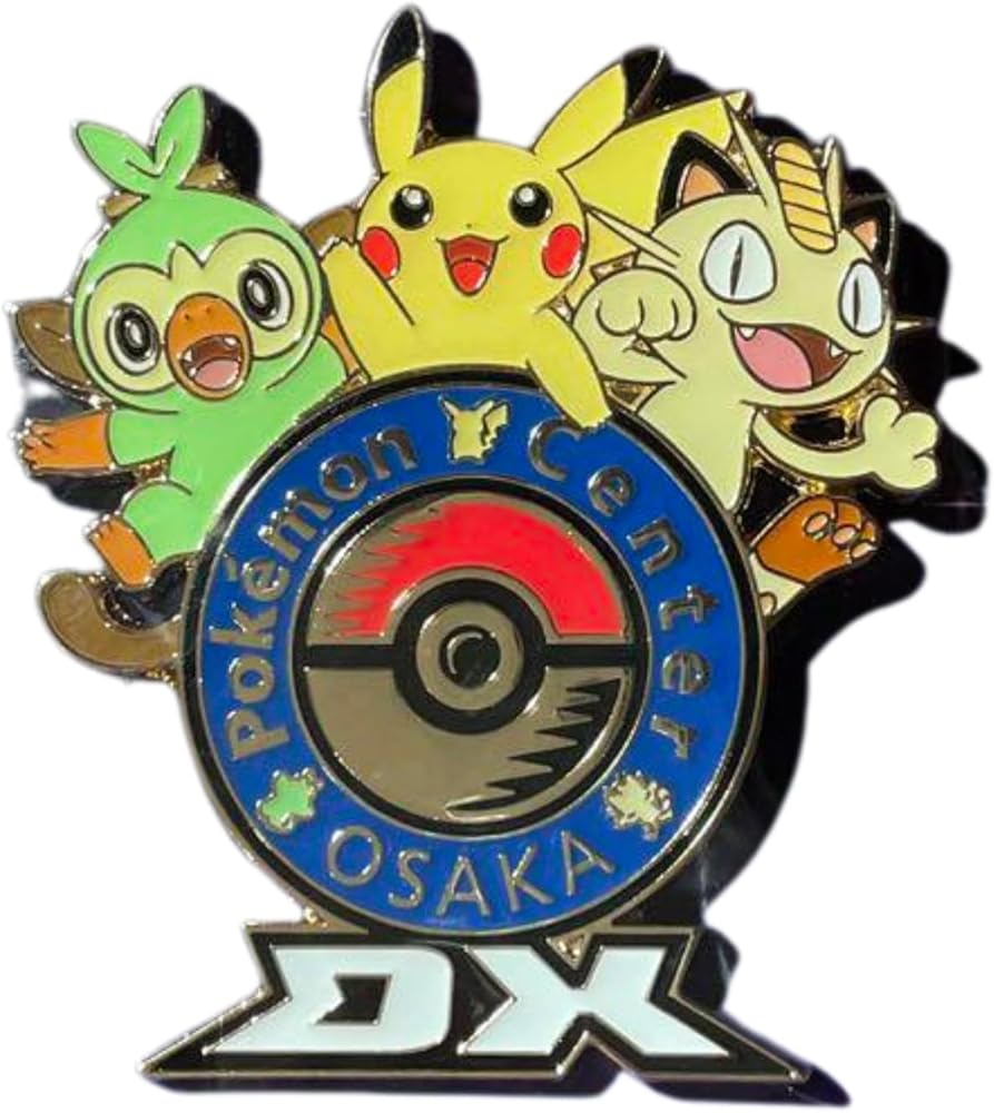 Amazon | ポケモンセンター オオサカ限定 ロゴピンズ 心斎橋 ポケモン