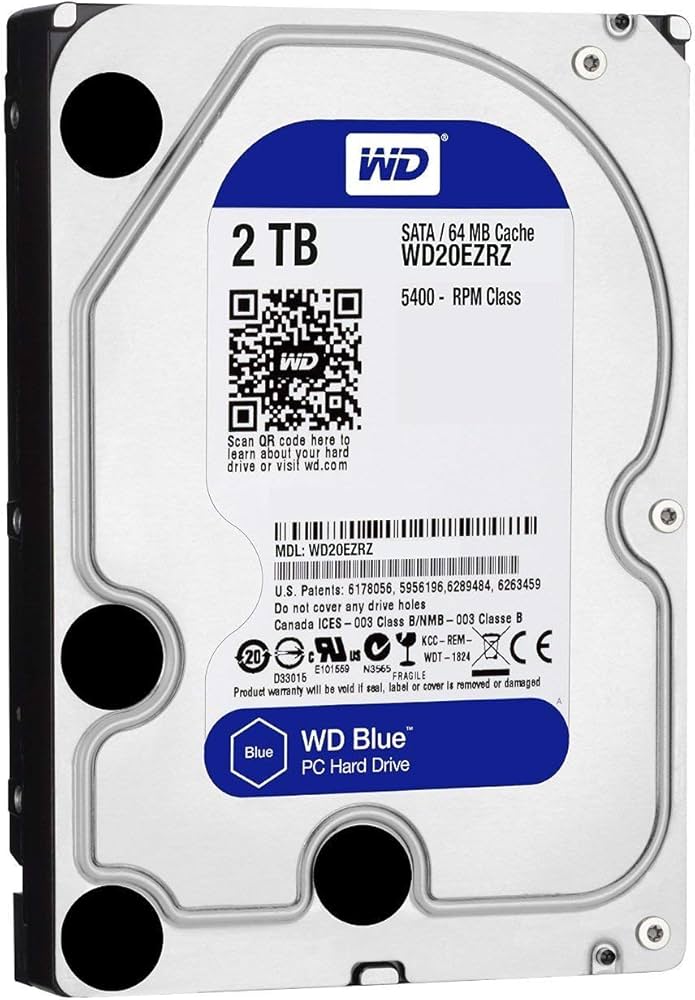 Amazon | WD20EZRZ-RT [WD Blue（2TB 3.5インチ SATA 6G 5400rpm 64MB