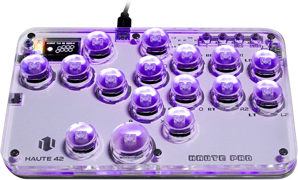 Amazon.com: JZW-Shop Haute42 Leverless Arcade Stick G16, All