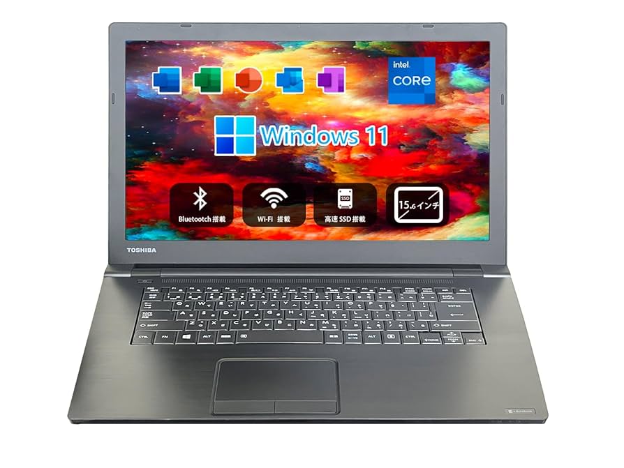 Toshiba 15.6インチ Core i7 Windows 11 ノートPC Toshiba 15.6インチ