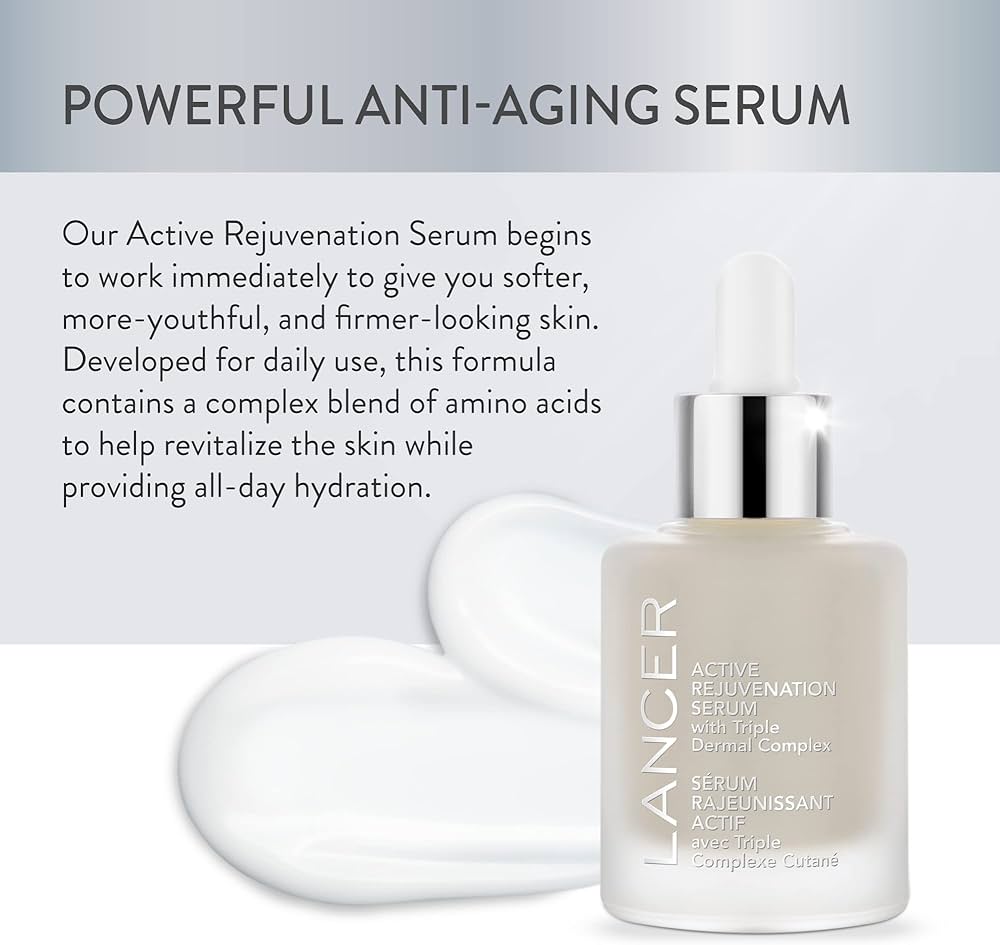 Amazon.com: Lancer Skincare Active Rejuvenation Serum with Triple