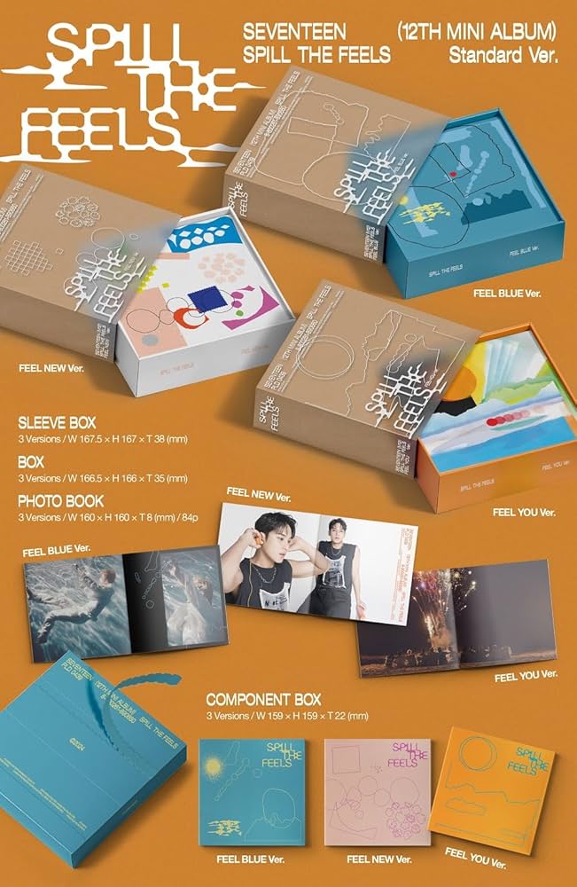 Amazon.co.jp: SEVENTEEN Spill The Feels 12thミニアルバム+ギフト