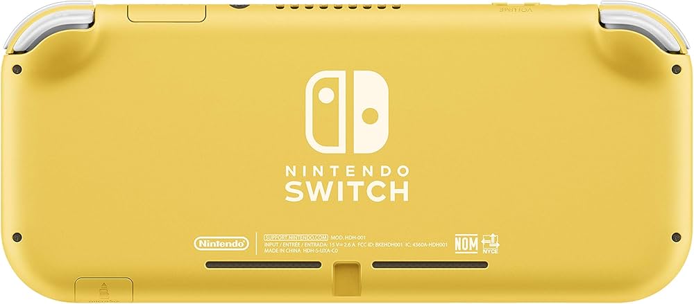 Amazon.com: Nintendo Switch Lite - Yellow : Video Games