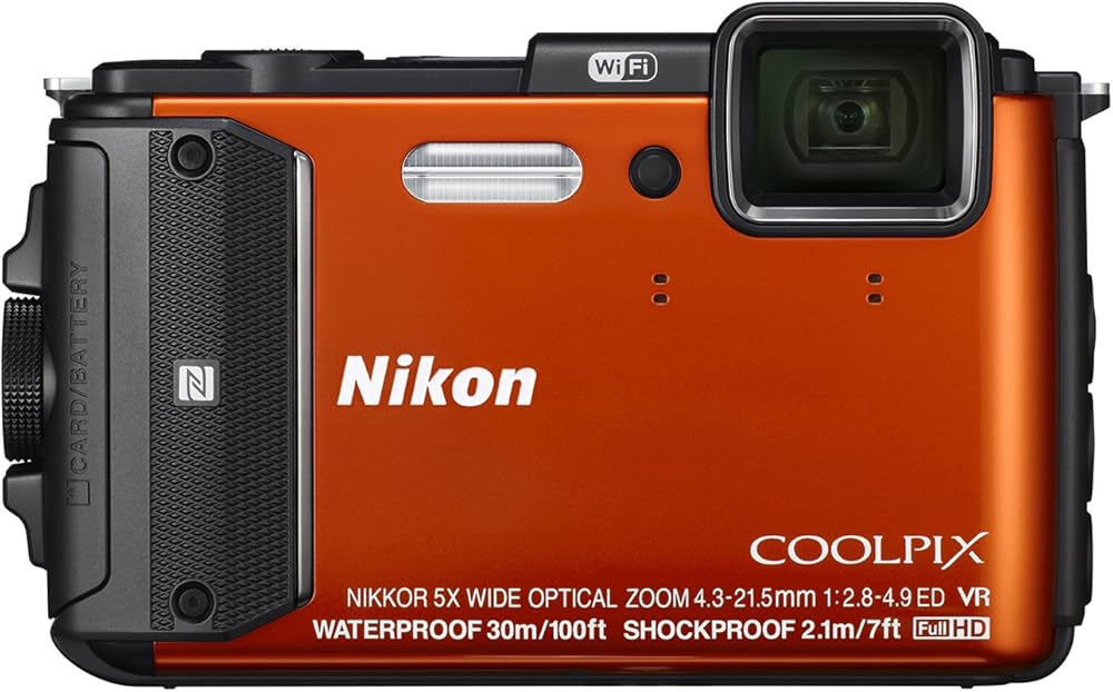 Amazon | Nikon - Coolpix AW130 16.0メガピクセル防水デジタルカメラ