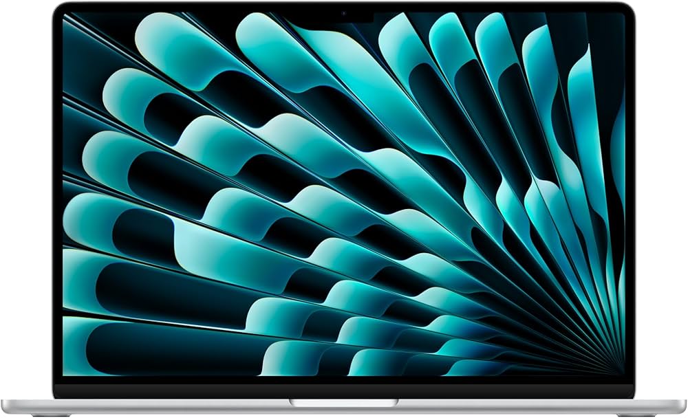 Apple 2024 M3 çipli 15 inç MacBook Air Laptop: 15.3 inç Liquid