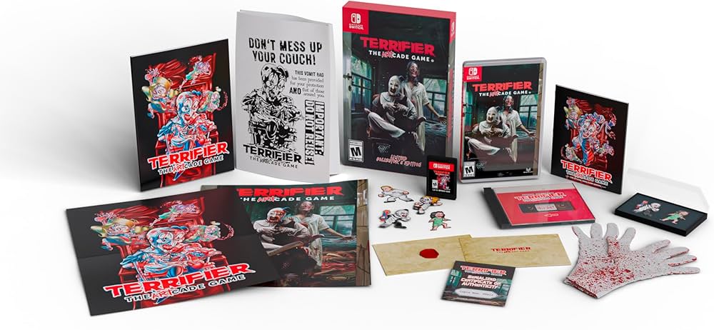 Amazon.co.jp: Terrifier: The ARTcade Game Limited Edition (輸入版