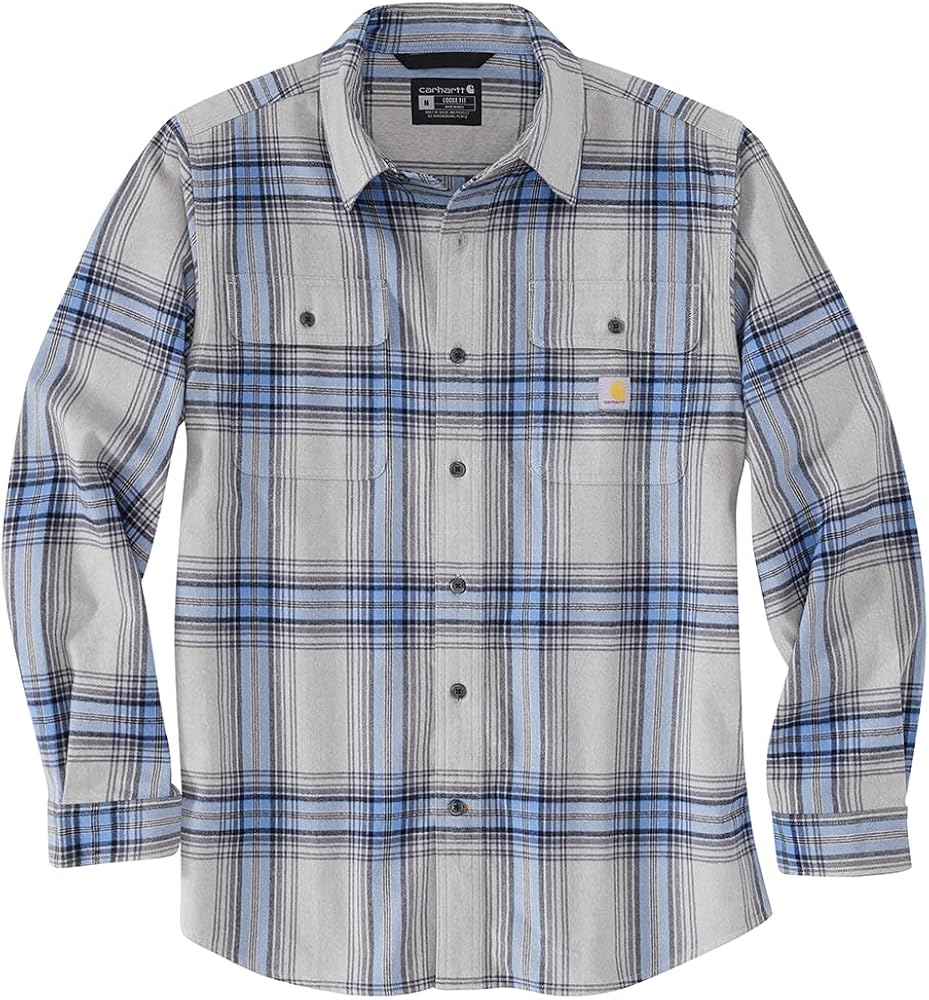 Amazon.com: Carhartt Men's 105947 Loose Fit Heavyweight Flannel