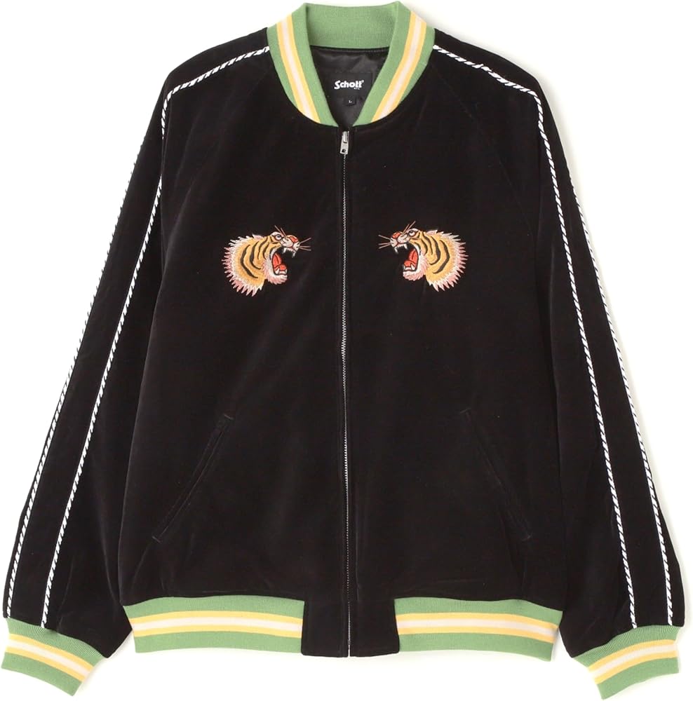 Amazon.co.jp: 【Schott】【ショット】 SOUVENIR JACKET 顔虎