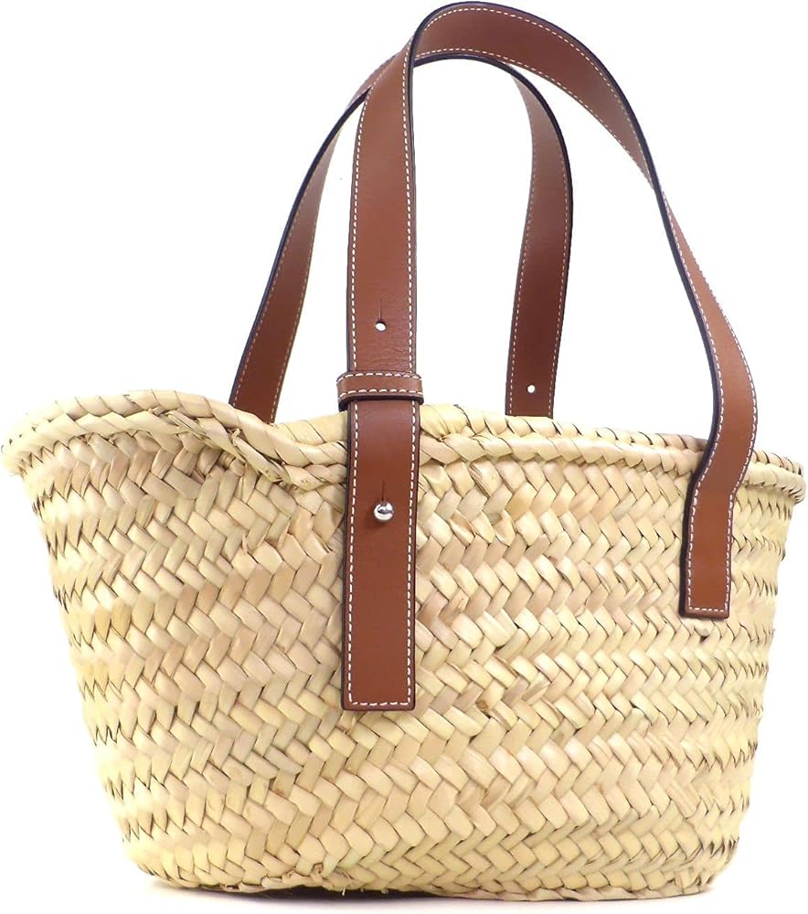 Amazon | [ロエベ] バスケットバッグ スモール ラフィア トート