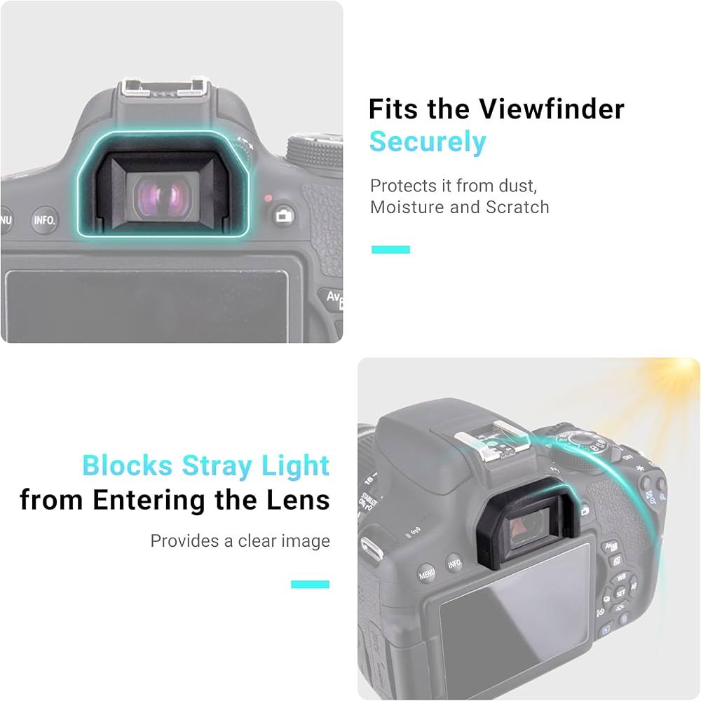 Amazon | JJC アイカップ 2個入 Canon Kiss X10 X7i X7 X6i X5 X4 X3