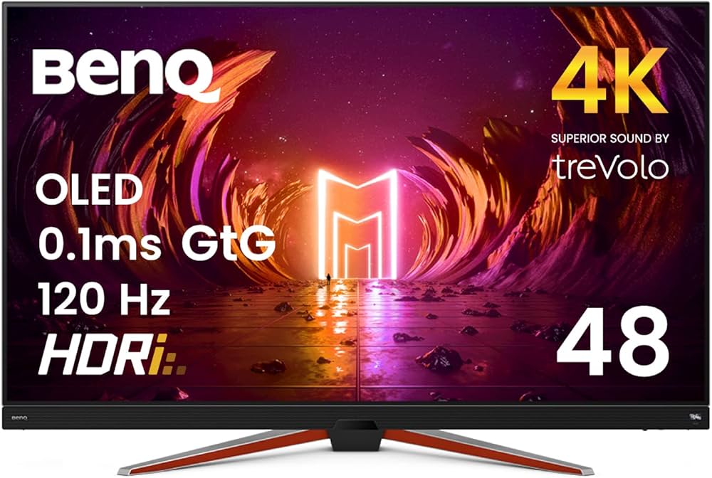 Amazon.co.jp: BenQ MOBIUZ EX480UZ ゲーミングモニター 48インチ 4K