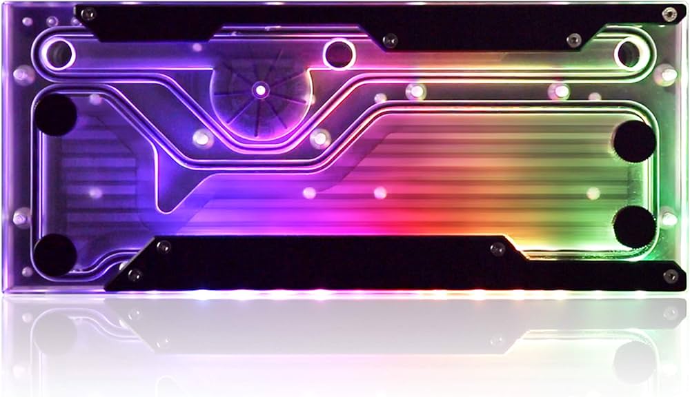 Amazon.co.jp: RAIJINTEK ACHERON 240 RBW 水冷プレート : パソコン