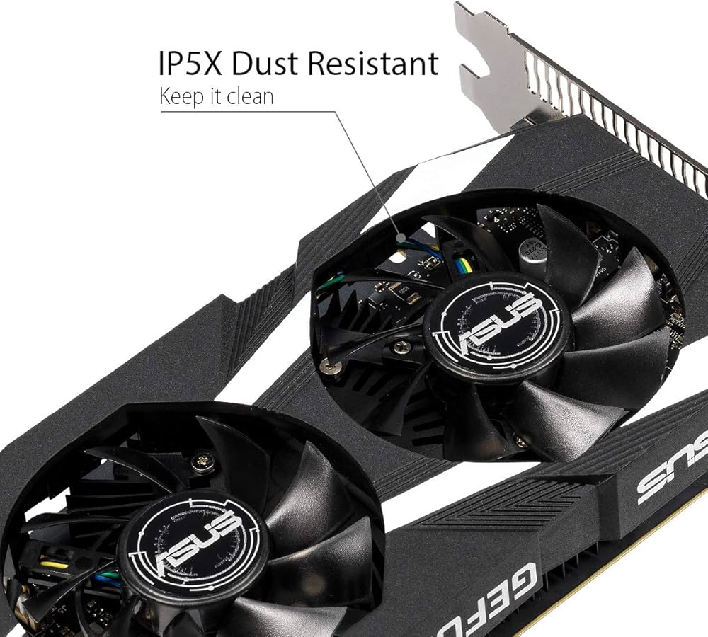 Amazon | Asus Nvidia GTX1650デュアル4GファンPCI Express