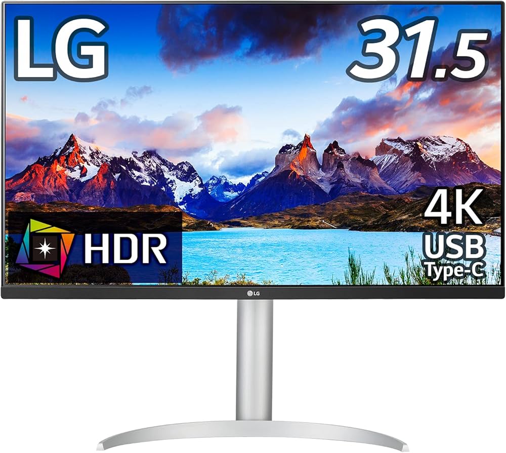 Amazon.co.jp: LG モニター ディスプレイ 32UP550N-W 31.5インチ/4K/VA
