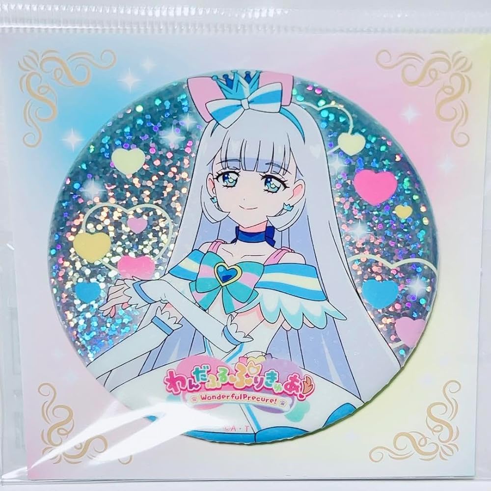 Amazon.co.jp: キュアニャミー 缶バッジ 出張 ホログラム precure