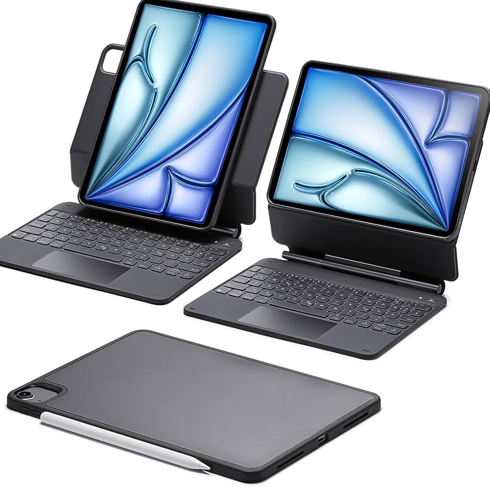 Amazon | ESR iPad Air 11インチ用キーボード付きケース（M3/M2、2025