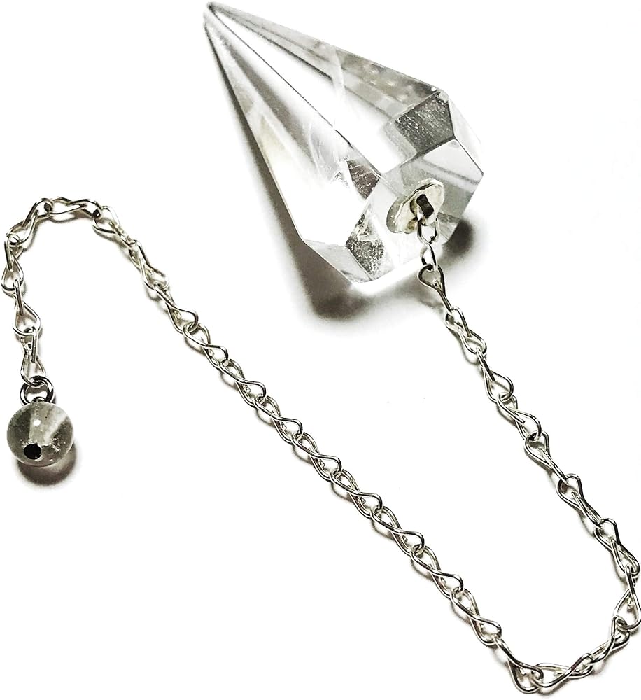 Amazon.co.jp: [オレンジ ウィングス] 天然 ヒマラヤ水晶 ペンジュラム