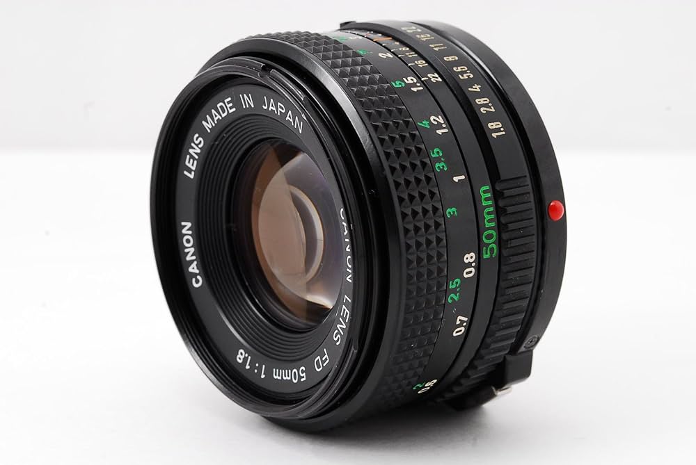 Amazon | Canon キャノン NewFD 50mm F1.8 | カメラ用交換レンズ 通販